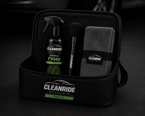 CleanRide Комплект за почистване на гуми
