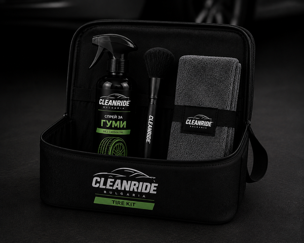 CleanRide Комплект за почистване на гуми