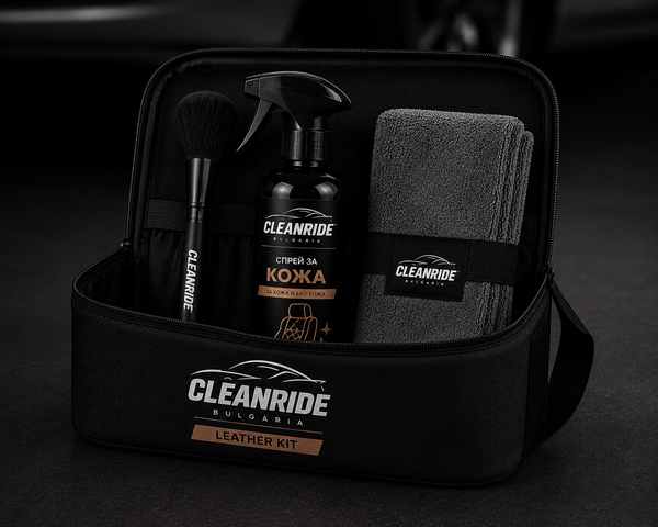 CleanRide Комплект за почистване на кожен интериор