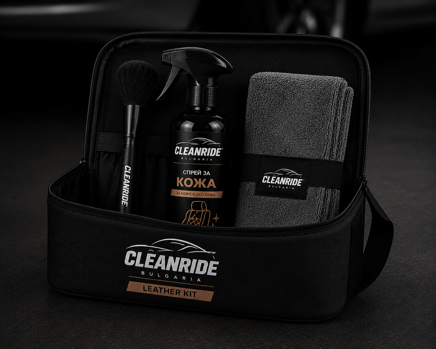 CleanRide Комплект за почистване на кожен интериор